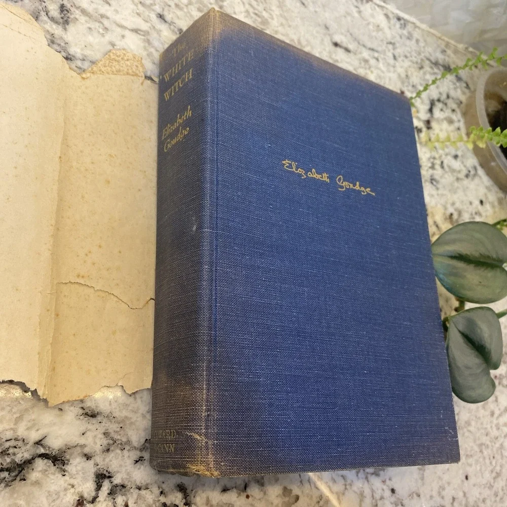 ELIZABETH GOUDGE THE WHITE‎ WITCH FIRST U.S. EDITION 1958 HISTORICAL NOVEL HC DJ